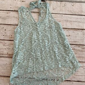 Chloe K‎ Lace Open Bow Back - XS